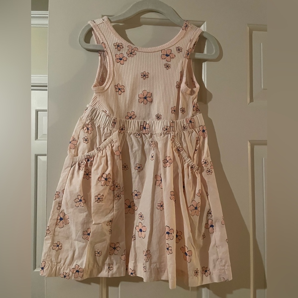 Zara Floral Pink Kids Dress